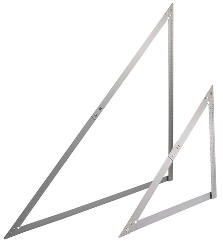 Bauwinkel set klappbar 600 - bauwinkel,